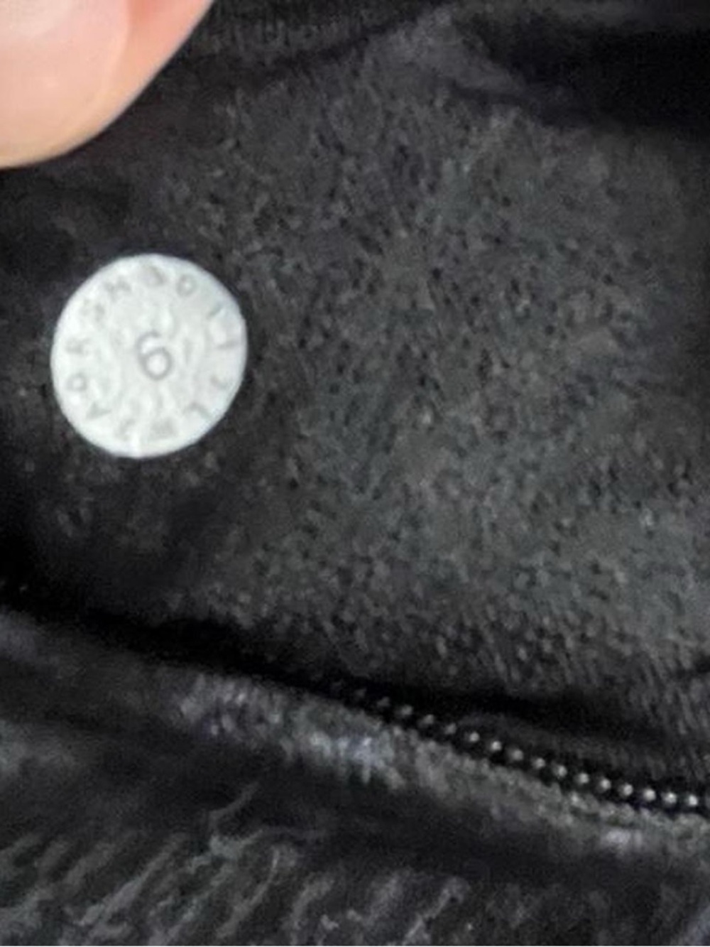 lululemon athletica Charcoal Black Lightweight Hooded Pullover​ - Picture 7 of 7